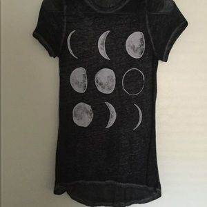 LOL Vintage Moon Phases T-Shirt Size XS